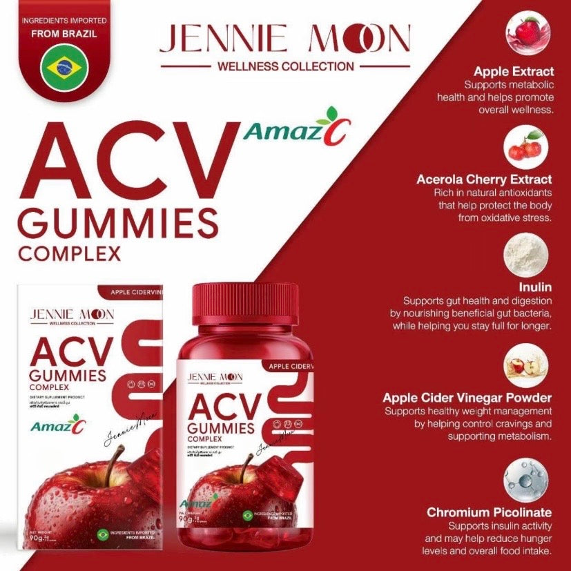 Jennie Moon ACV Gummies Complex Dietary Supplement