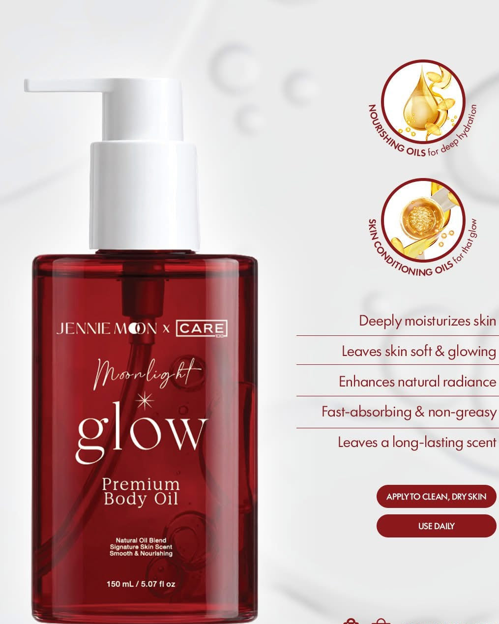 Jennie Moon Moonlight Glow Premium Body Oil