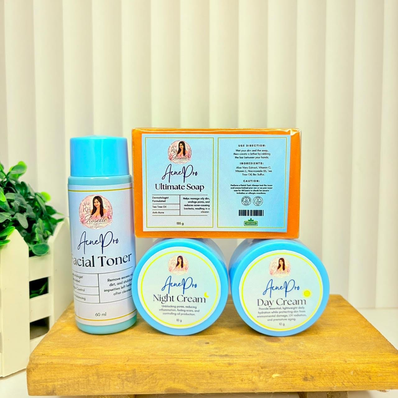 Acne Pro Ultimate Skincare Set for Men - Roselle