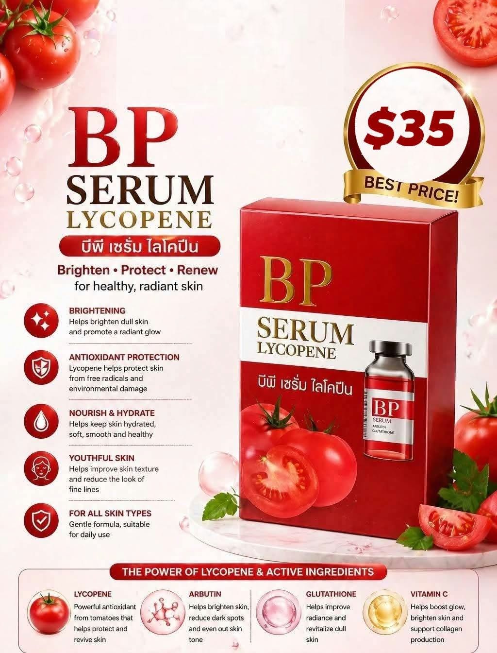 BP SERUM LYCOPEN - Roselle