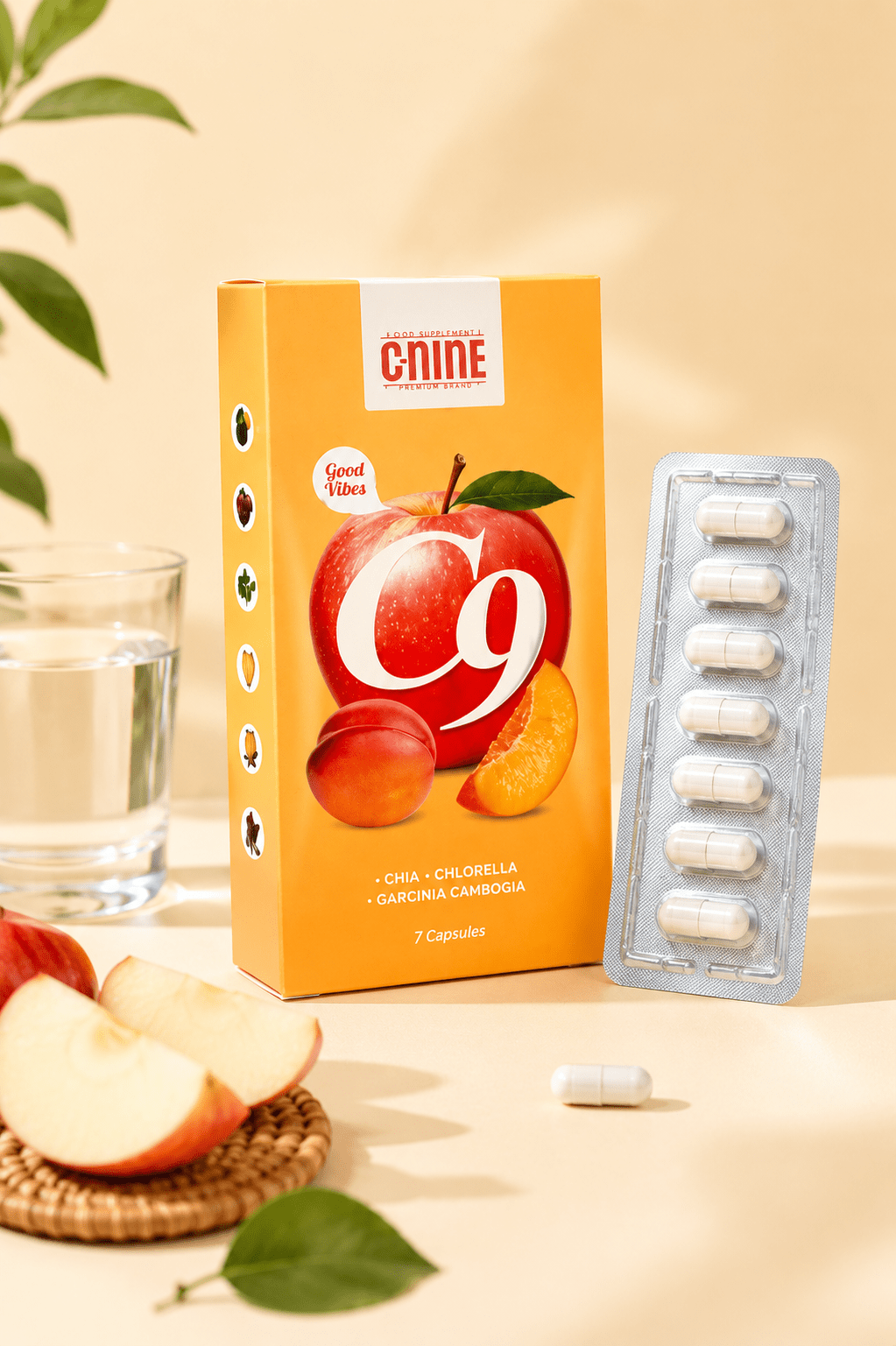 C9 C-Nine Capsules - 7 Capsules - Roselle