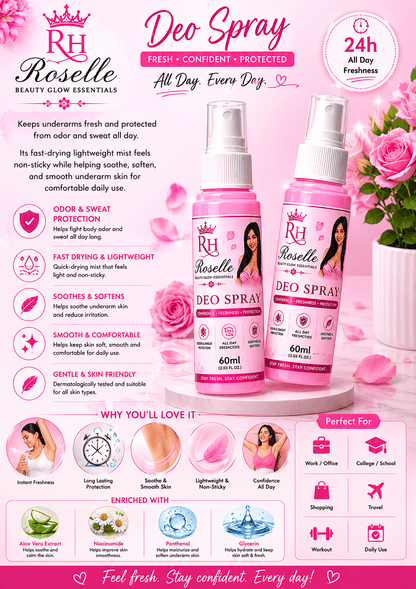 Deo Spray - Roselle