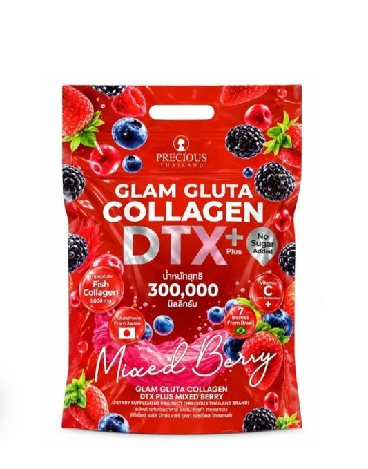 Glam Gluta Collagen DTX + Mixed Berry - Roselle