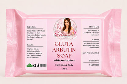 Gluta Arbutin Soap - Roselle