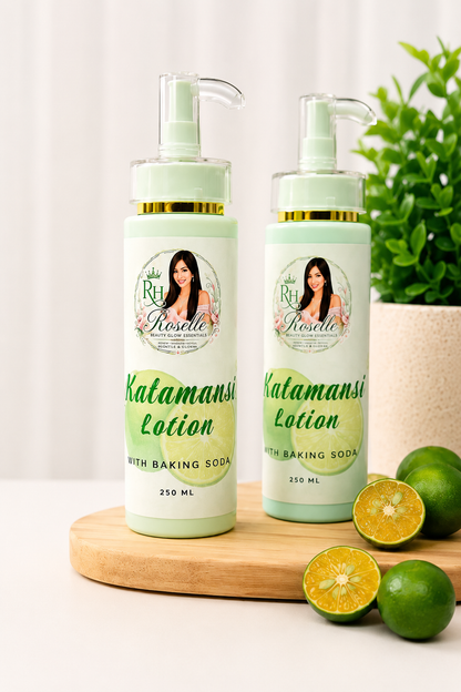 Roselle Kalamansi Lotion with Baking Soda
