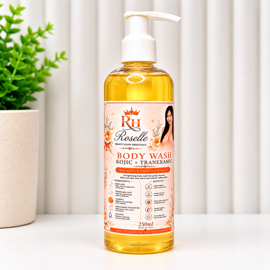 Roselle Body Wash Kojic + Tranexamic