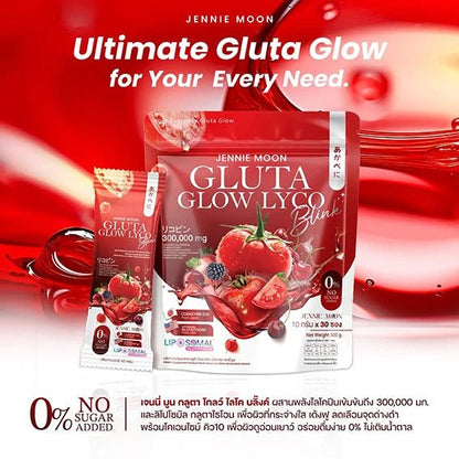 Jennie Moon Gluta Glow Lyco Blink (30 Sachets) - Roselle