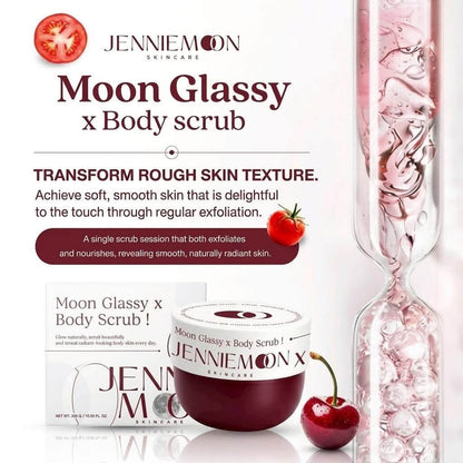 Jennie Moon Moon Glassy x Body Scrub - Roselle