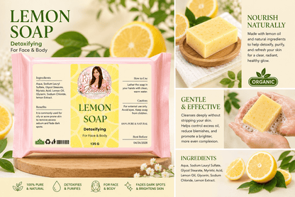 Lemon Soap – Detoxifying - Roselle