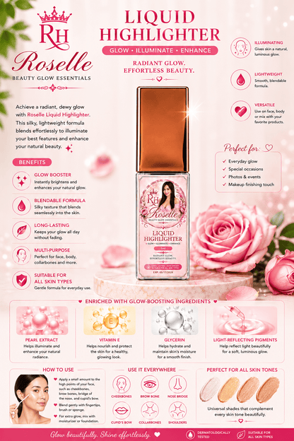 Liquid Highlighter - Roselle