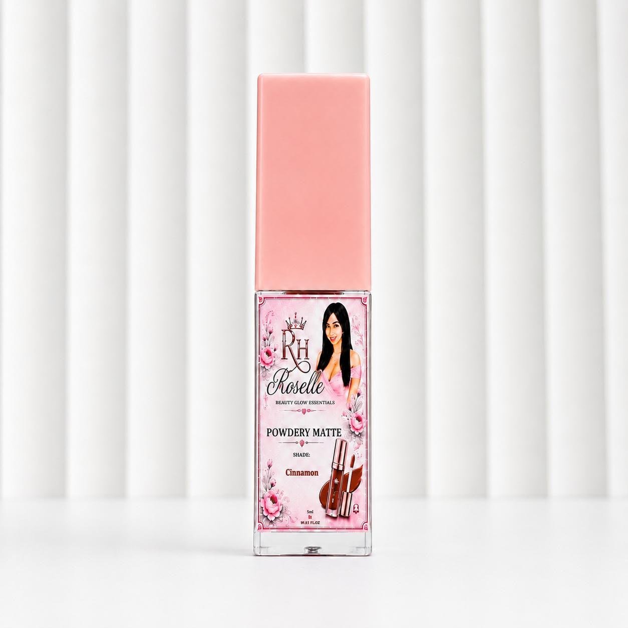 Powdery Matte – Long Lasting Lip Colour - Roselle