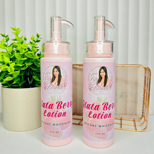 Roselle Gluta Berry Lotion- Instant Whitening - Roselle