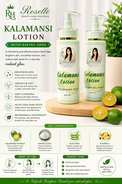 Roselle Kalamansi Lotion with Baking Soda - Roselle