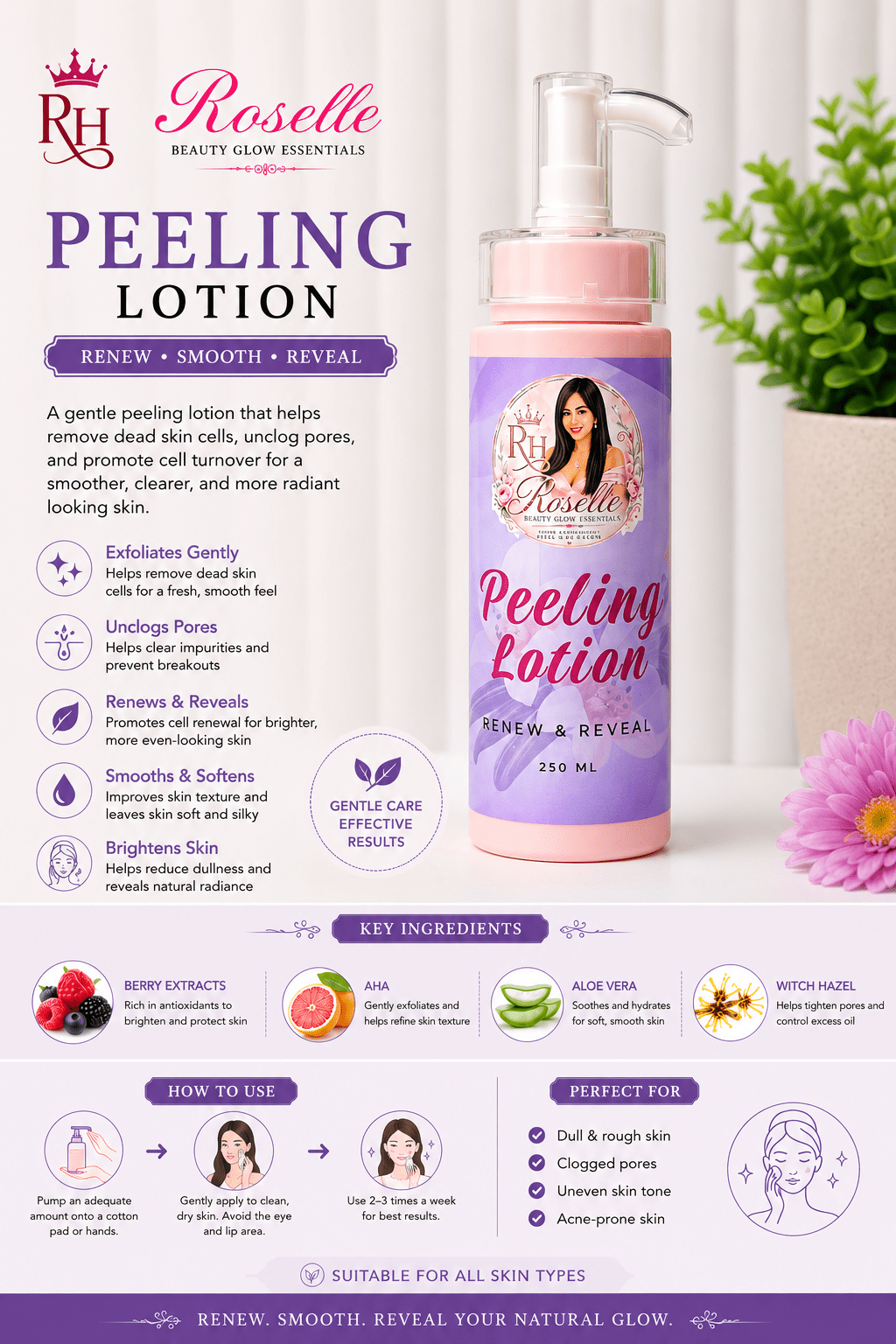 Roselle Peeling Lotion - Roselle