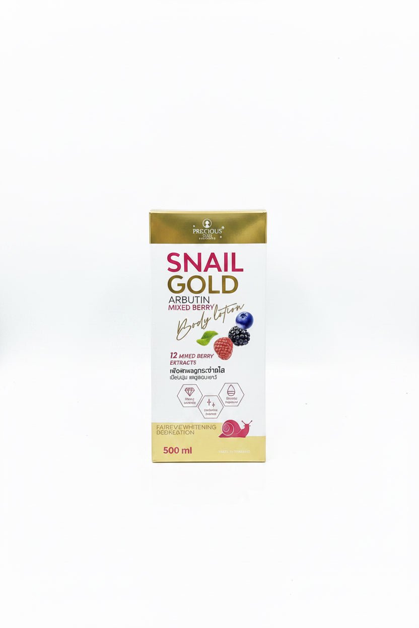 Snail Gold Arbutin Mixed Berry Lotion – 500ML - Roselle