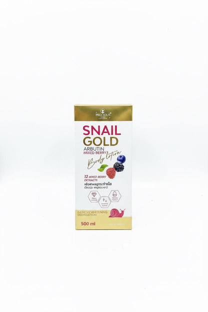 Snail Gold Arbutin Mixed Berry Lotion – 500ML - Roselle