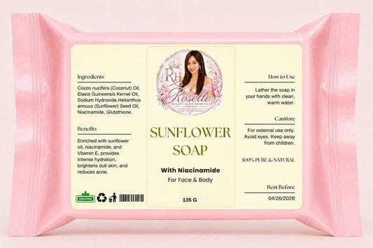 Sunflower Soap – With Niacinamide - Roselle