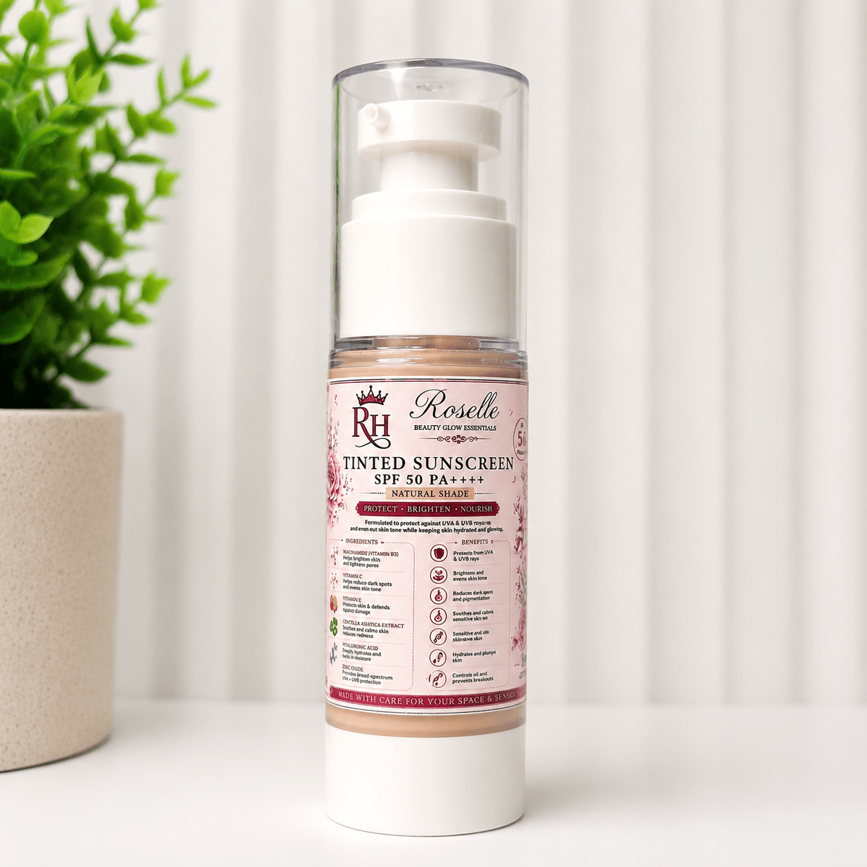 Tinted Sunscreen - Roselle