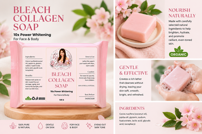 Bleach Collagen Soap – 10x Power Whitening