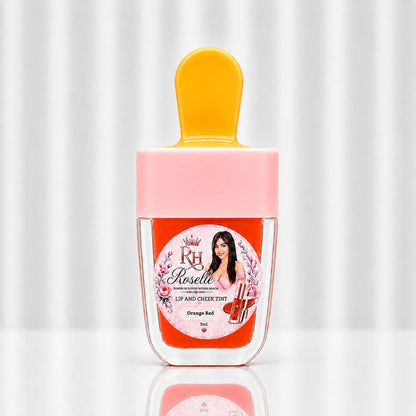 Roselle RH Lip & Cheek Tint – Orange Red