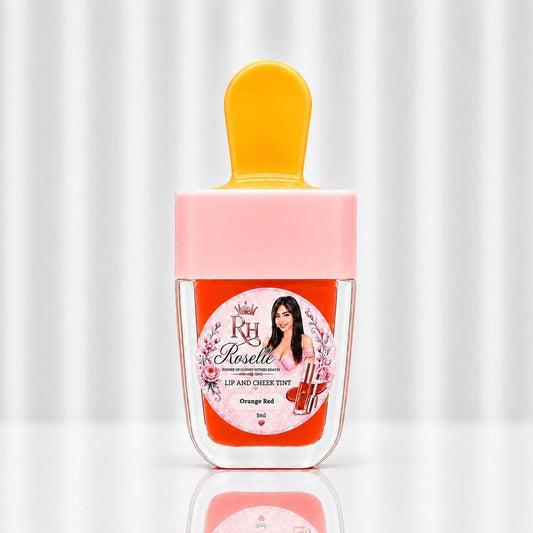 Roselle RH Lip & Cheek Tint – Orange Red