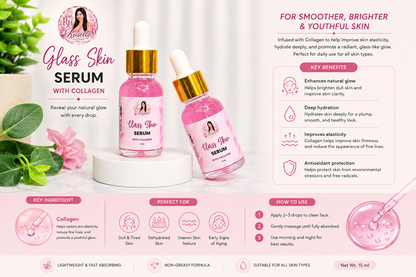 RH Roselle Glass Skin Serum – With Collagen