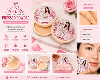 RH Roselle Pressed Powder – Natural Shade